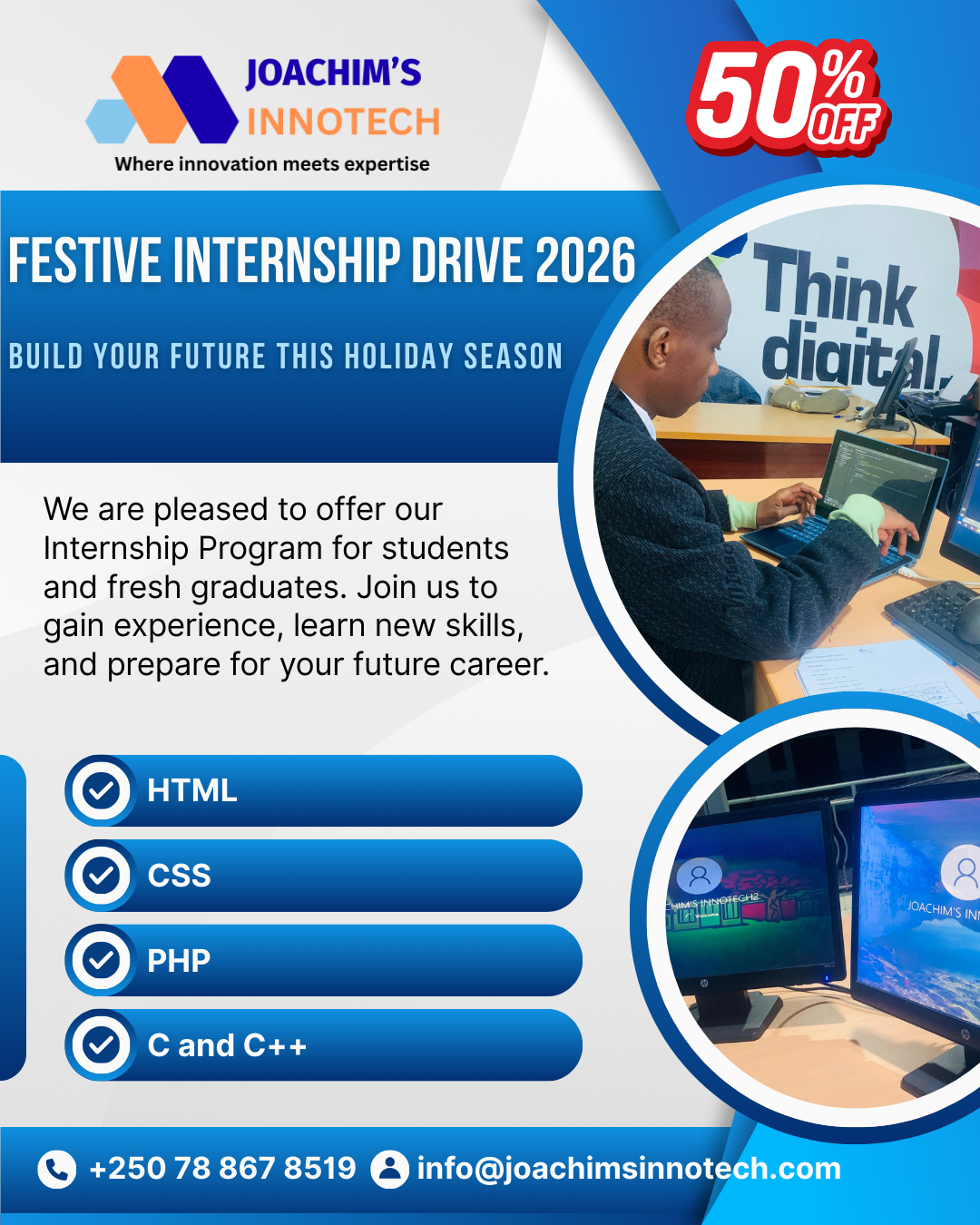 FESTIVE INTERNSHIP DRIVE 2026